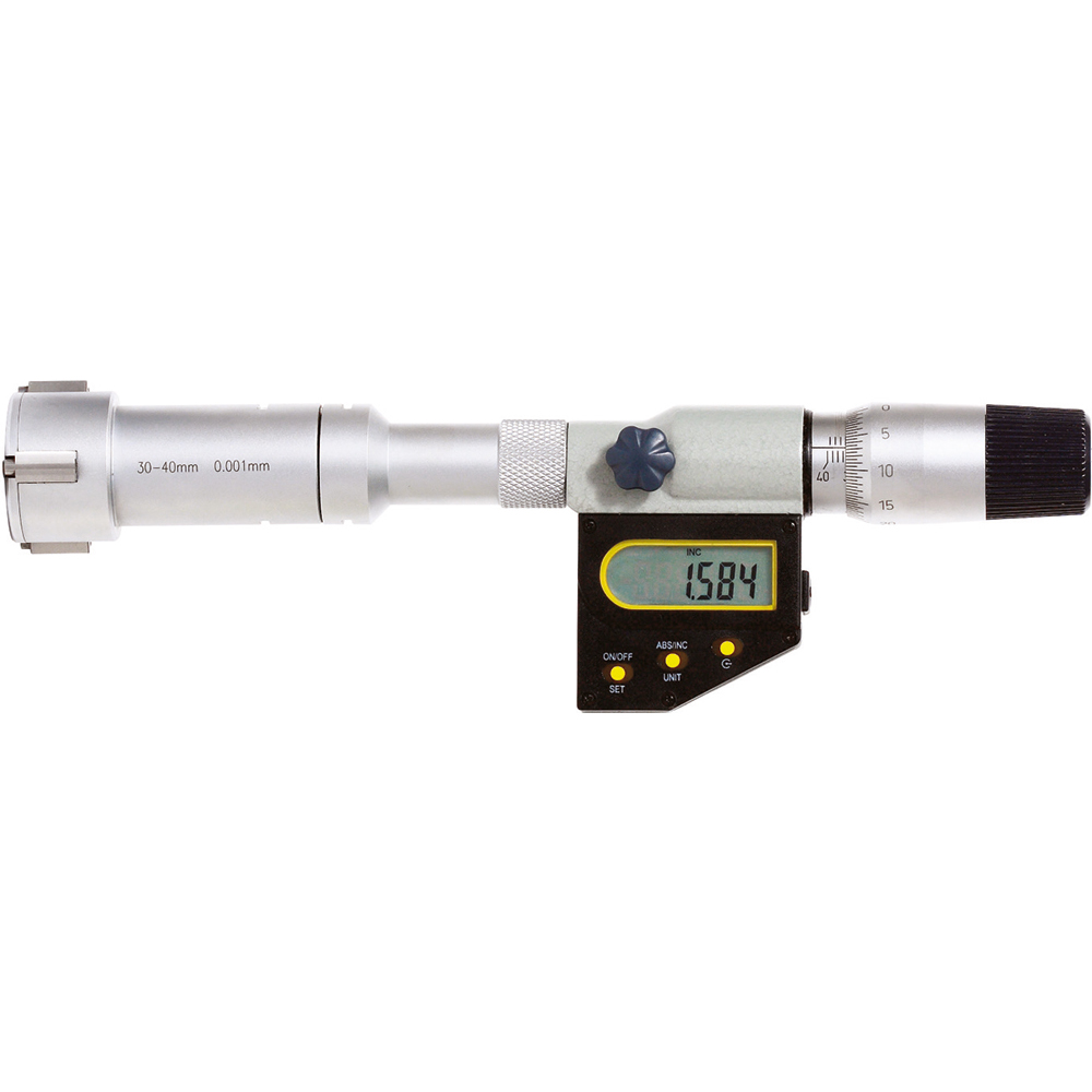 Asimeto Üç Nokta Temaslı İç Çap Mikrometre Dijital 50-63mm AS-208300