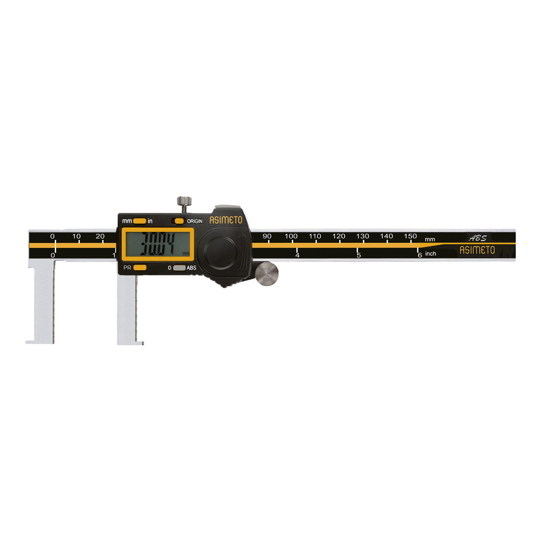 Asimeto İç Kanal Dijital Kumpas 200mm AS-309084
