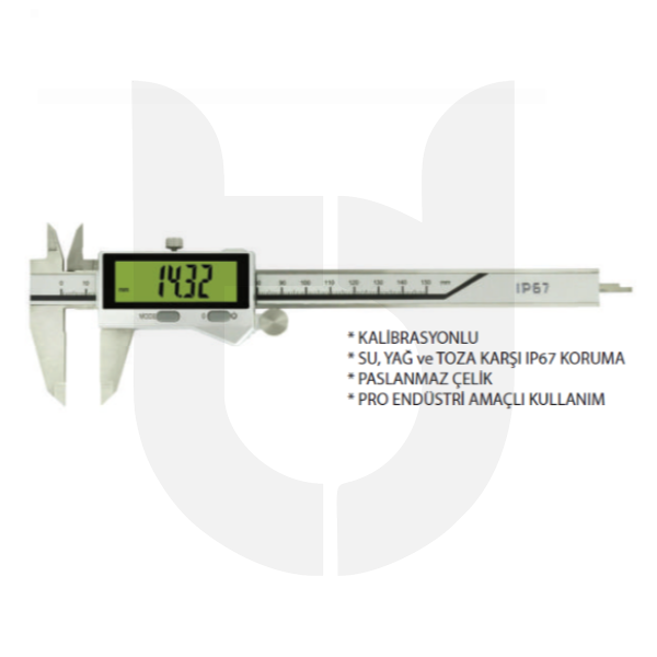 Eric IP67 Dijital Kumpas 150mm TDS