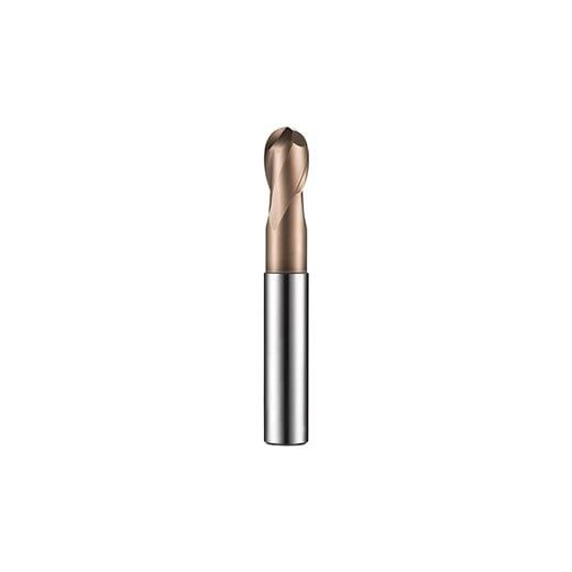 Heikenei R4x16x8x100x2T Küre Karbür Freze TISIN Kaplamalı