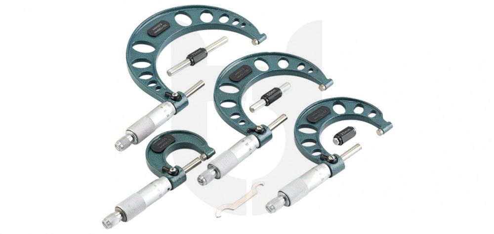 Eric 0-100mm Mikrometre Seti 4 Parça TDS