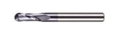 6mm 45HRC Uzun Karbür Küre Freze BOY:75mm Eric