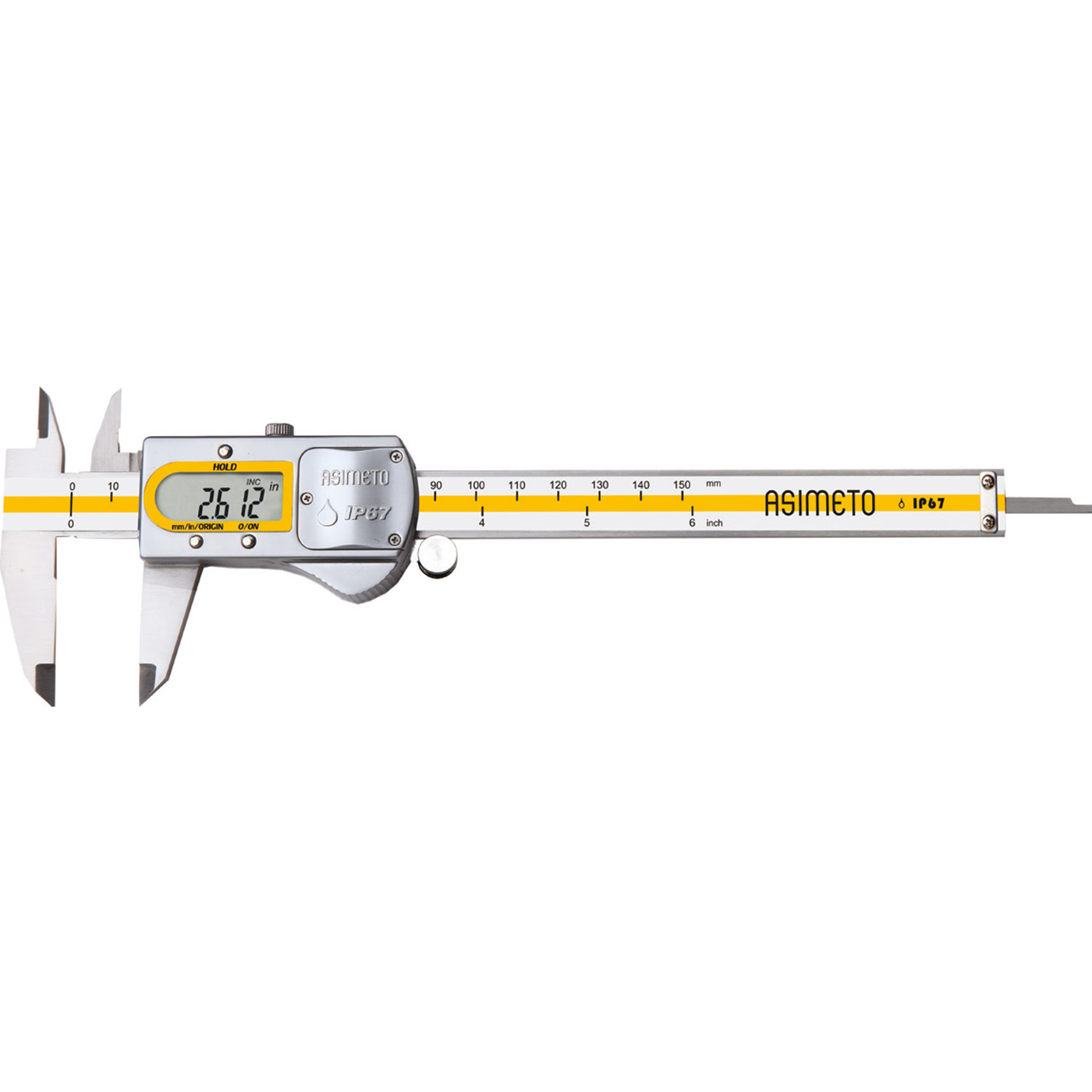 Asimeto IP67 (Su Geçirmez ) Dijital Kumpas 150mm AS-305062
