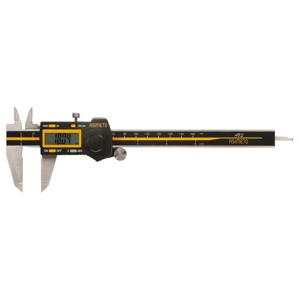 Asimeto ABS Tip Dijital Kumpas 150mm AS-307563