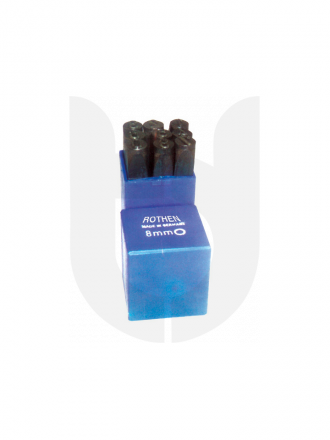 Rothen Çelik Rakam Takımları Ters - 4mm