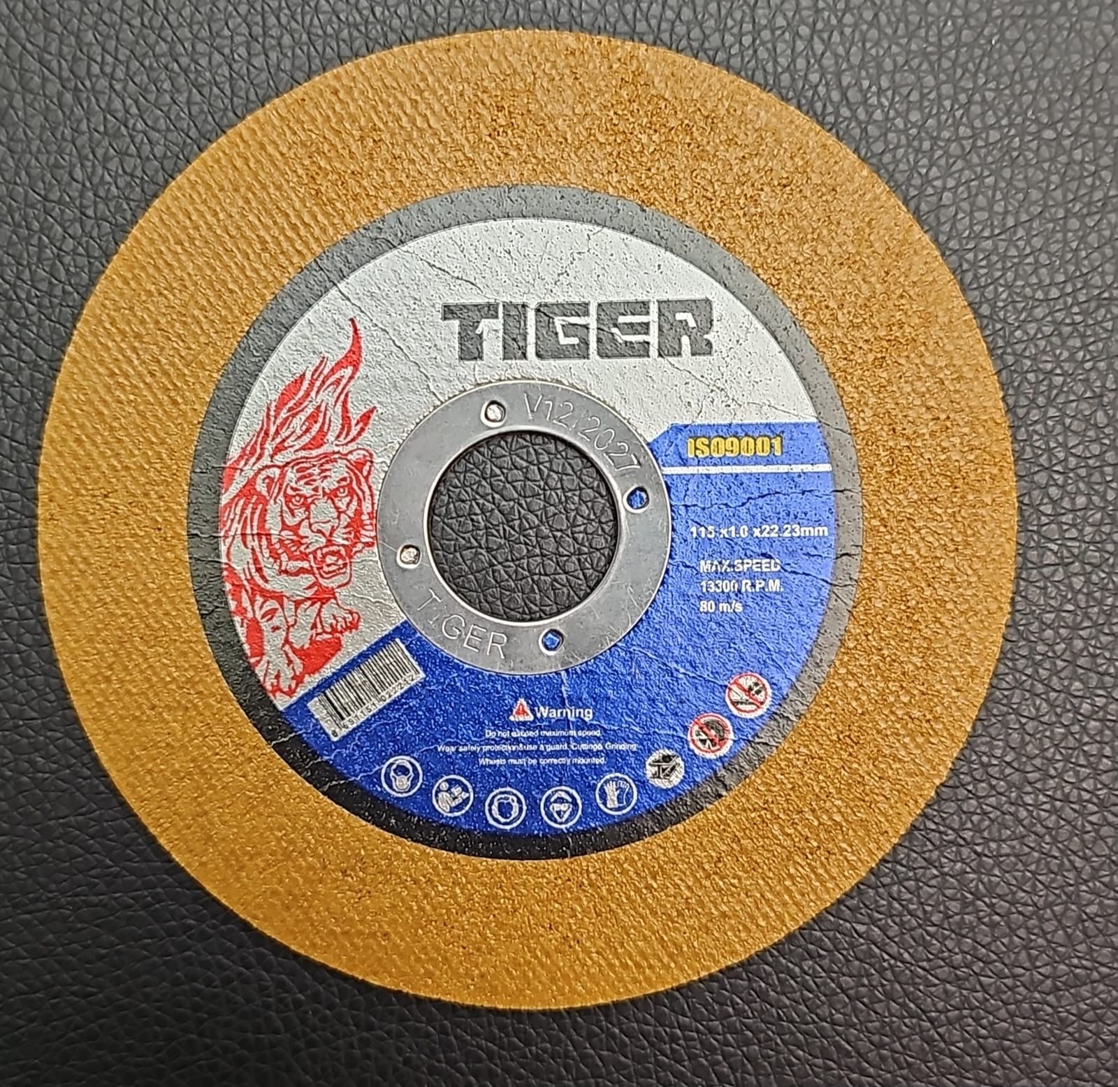 Tiger 115x1mm İnox Metal Kesme Taşı – 25 Adet