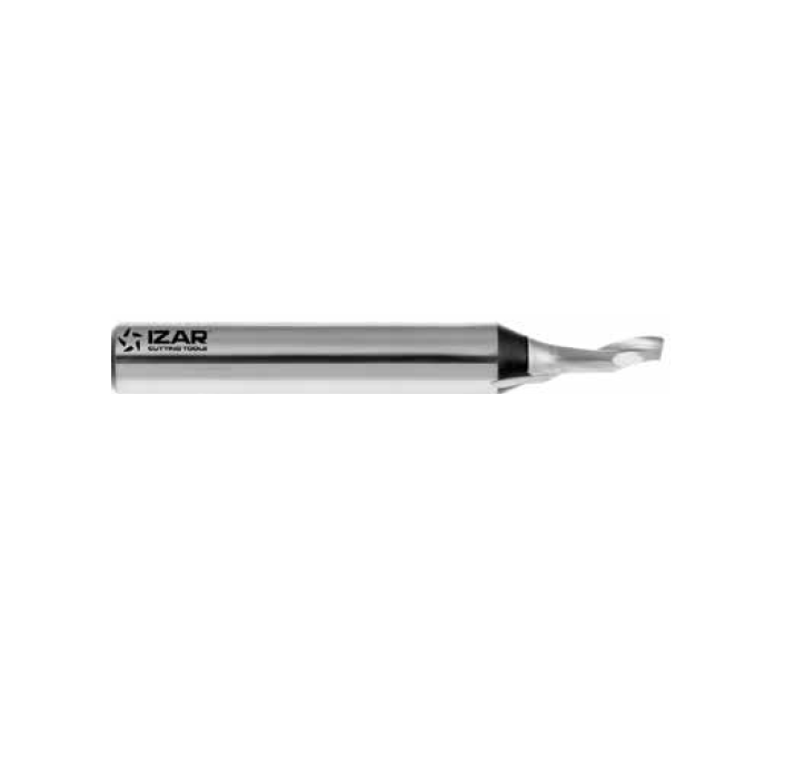 IZAR Tek Ağızlı Alüminyum Freze 6mm