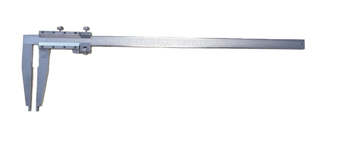 500mm Uzun Çene Mekanik Kumpas 0.05 Çene Boyu 200mm