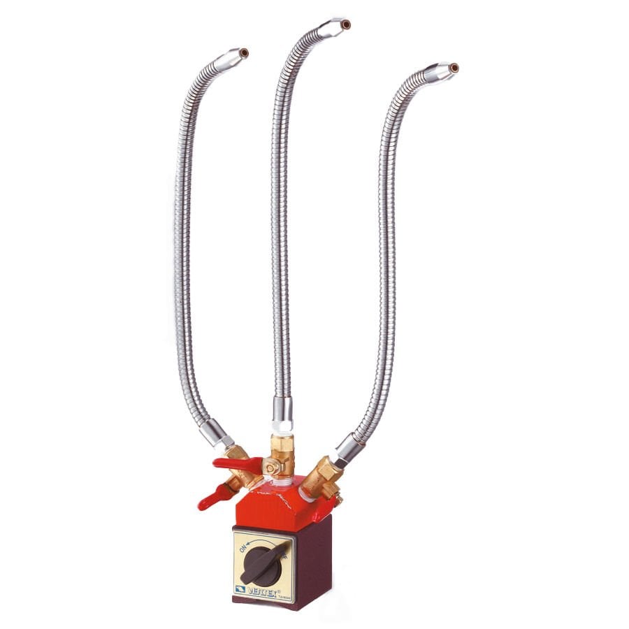 VERTEX VMH-65 Manyetik Ayaklı Metal Sulama Hortumu 62x50 mm (3 Hortum)