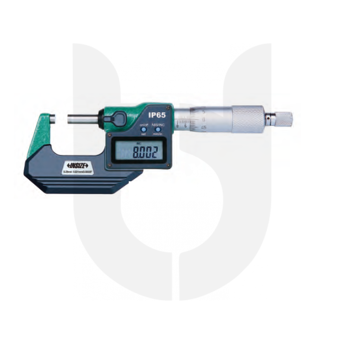 INSIZE 3108-25A Dış Çap Dijital Mikrometre 0-25 mm TDS
