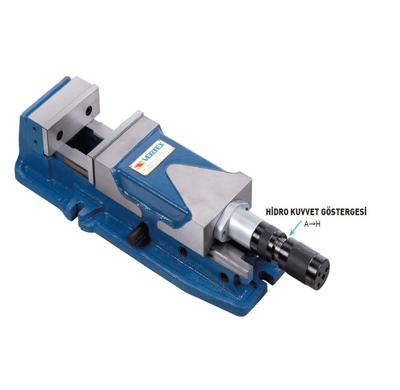 VERTEX VHO-5 Hidrolik Makina Mengenesi 130x220 mm 3.5 Ton