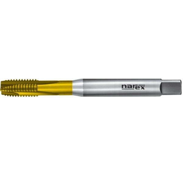 Narex Zdanice M4.5x0.75 Tin Uç Bilemeli Düz Kanal Makina Kılavuzu DIN 371B 1500 Tin