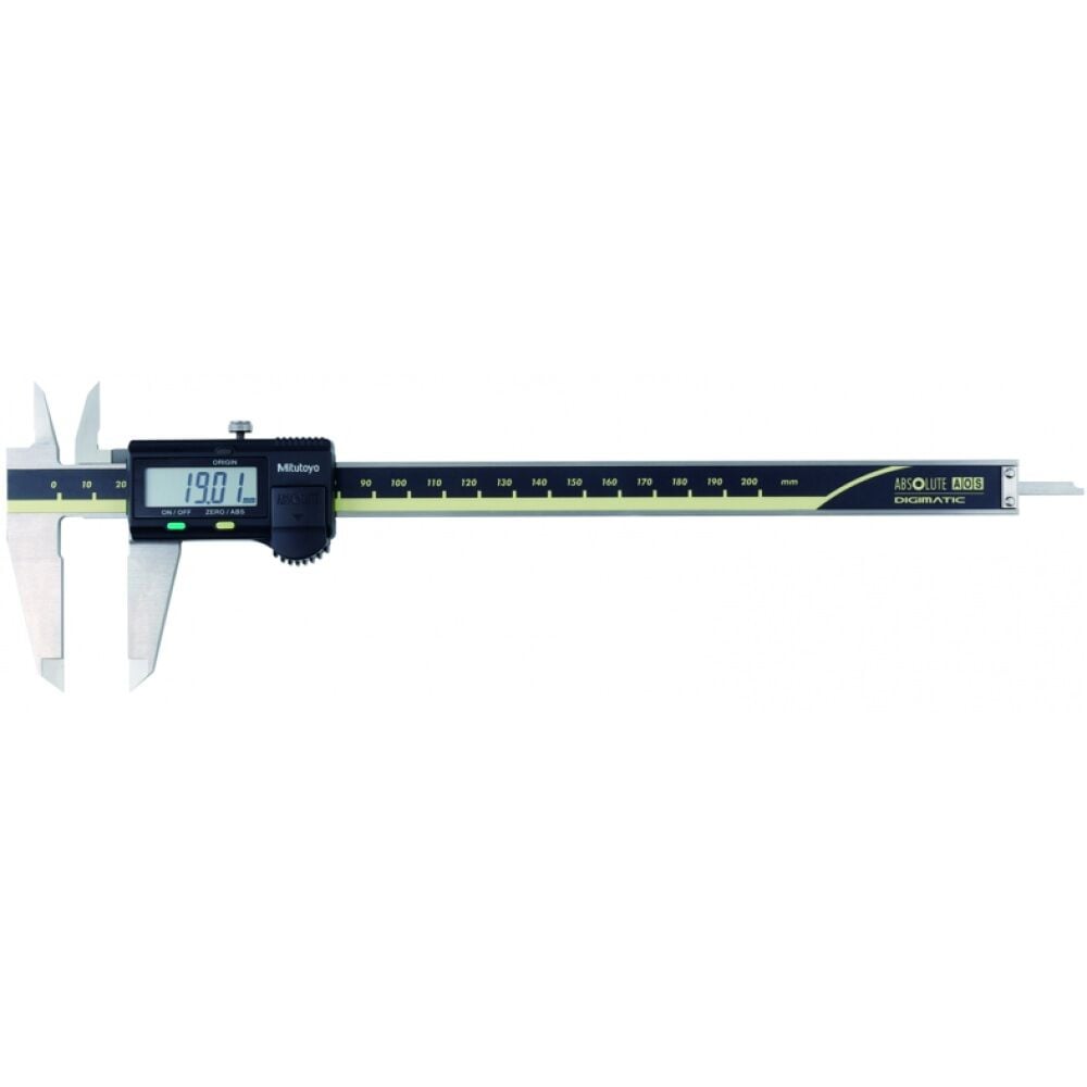 Mitutoyo 500-184-30 Dijital Kumpas 150mm / 0,01mm Silindir Çubuğu Ø1,9mm
