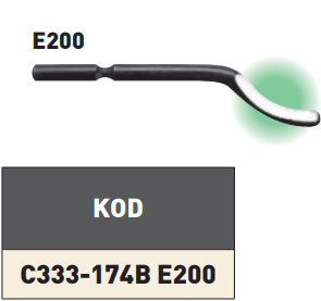 Pld Çapak Alma Uzun Yedek Uç E200 tablo