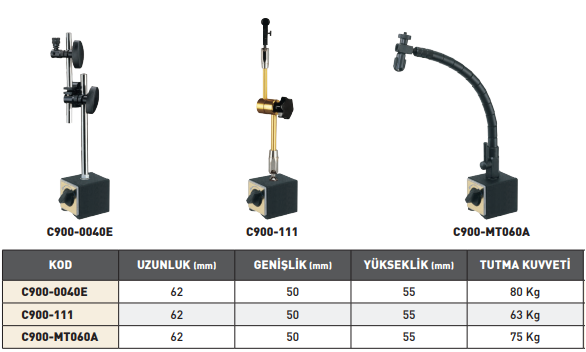 Pld Manyetik Flex Komparator Ayağı