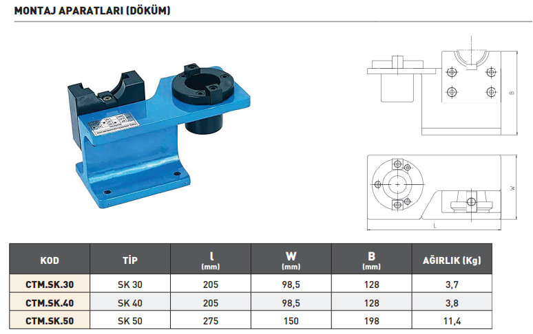 Pld Sk50 Döküm Montaj Aparatı
