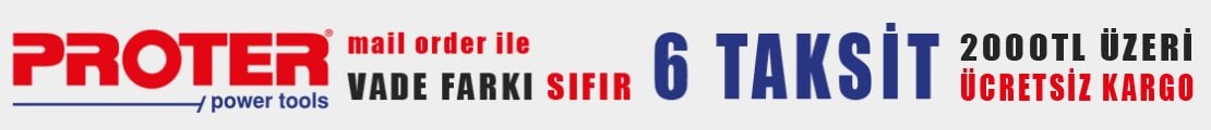 Proter Ürünleri 6 Vade Farksız 6 Taksit
