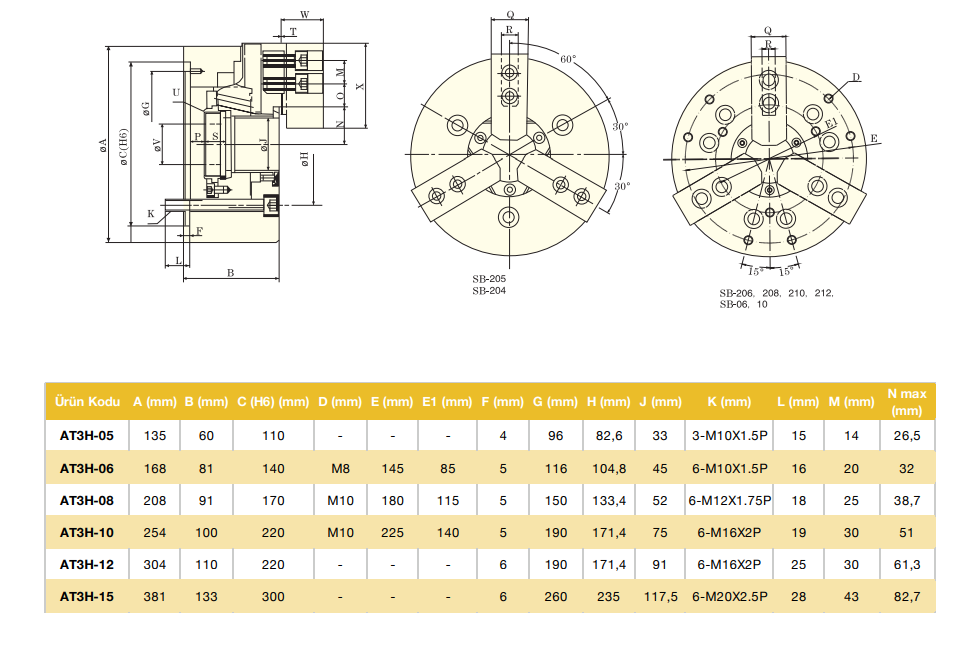 ALTON 4 Ayaklı Hidrolik Cnc Aynası
