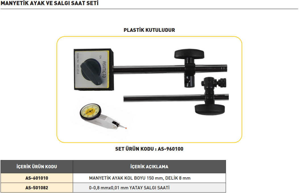 asimeto-Manyetik-Ayak-Ve-Salgi-Saati-Seti