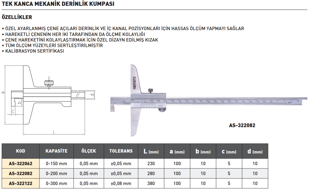 asimeto-tek-kanca-mekanik-derinlik-kumpas