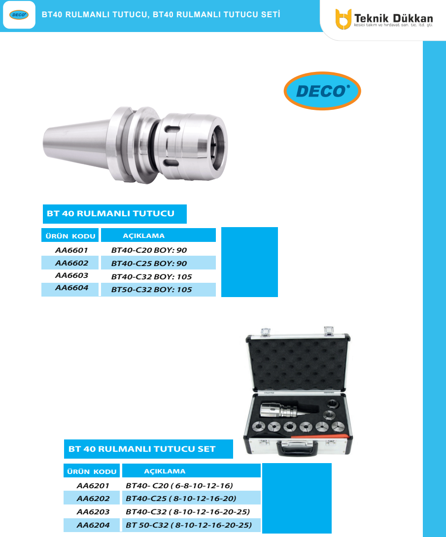 deco-bt40-rulmanli-tutucular