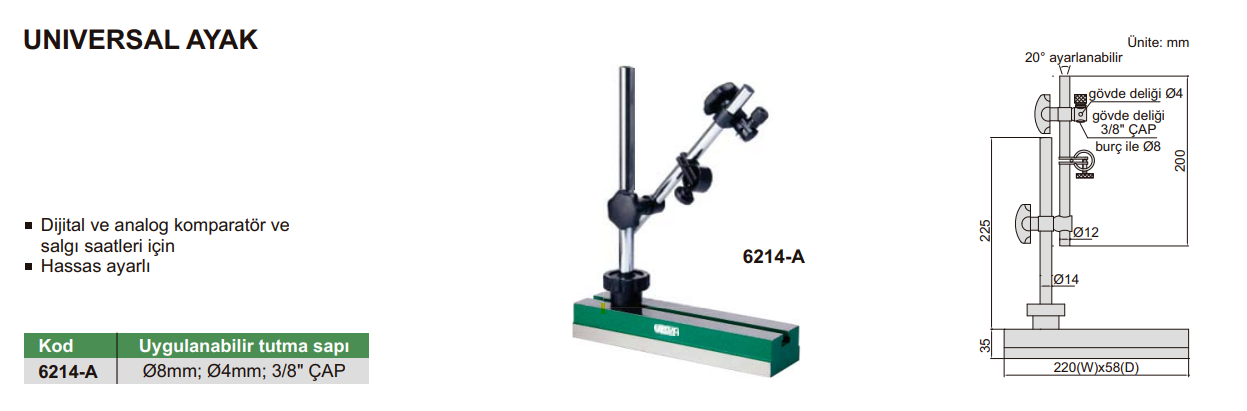 insize-universal-ayak