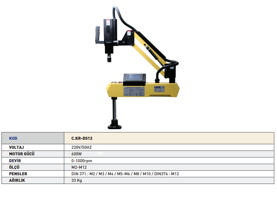 kranic-elektrikli-kilavuz-cekme-makinasi-sehpasiz