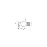 Heikenei VT BMR 25x2 M12 SDMT 1004 Vidalı Tarama Başlığı (High Feed) BHLR