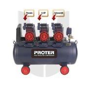 PROTER 100 Litre PR 106 HZ Hızlı Yağsız Hava Kompresörü