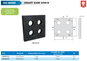 ACCUD Granit Kare Gönye 500x500mm