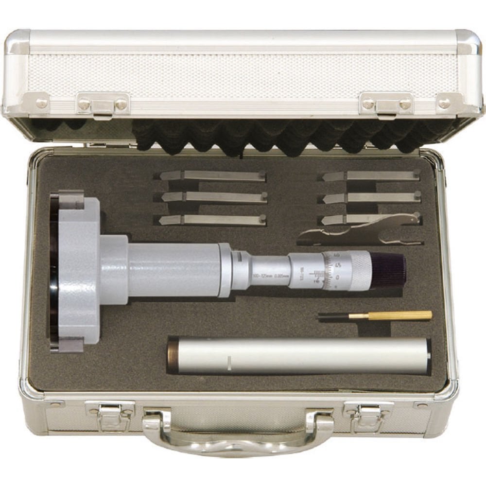 Asimeto Üç Nokta Temaslı İç Çap Mikrometre Mekanik 200-225mm AS-209380