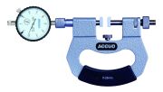 ACCUD Saatli Çatal Mastar 431 Serisi 0-25mm