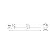 Heikenei S40V MT-NR 16 İç Çap Tornalama Kateri