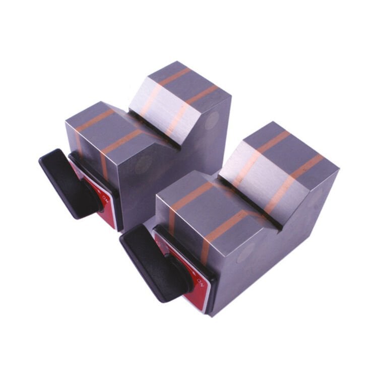 Pld 70x40x50mm Çift Manyetik V-yatak