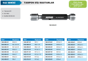 ACCUD Tampon Diş Mastar Geçer Geçmez M11x1,5 6H