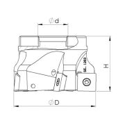 Heikenei EM90 125x8 040 SEET 1203 Tarama Başlığı ZCC