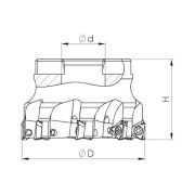 Heikenei EM90 50x5 022 3PKT 1004 Tarama Başlığı TT