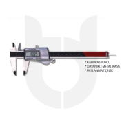 Eric Ekstra Kaliteli Metal Kasa Dijital Kumpas 300mm TDS