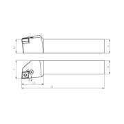 Heikenei PCLNL 32x32 P12 Dış Çap Tornalama Kateri