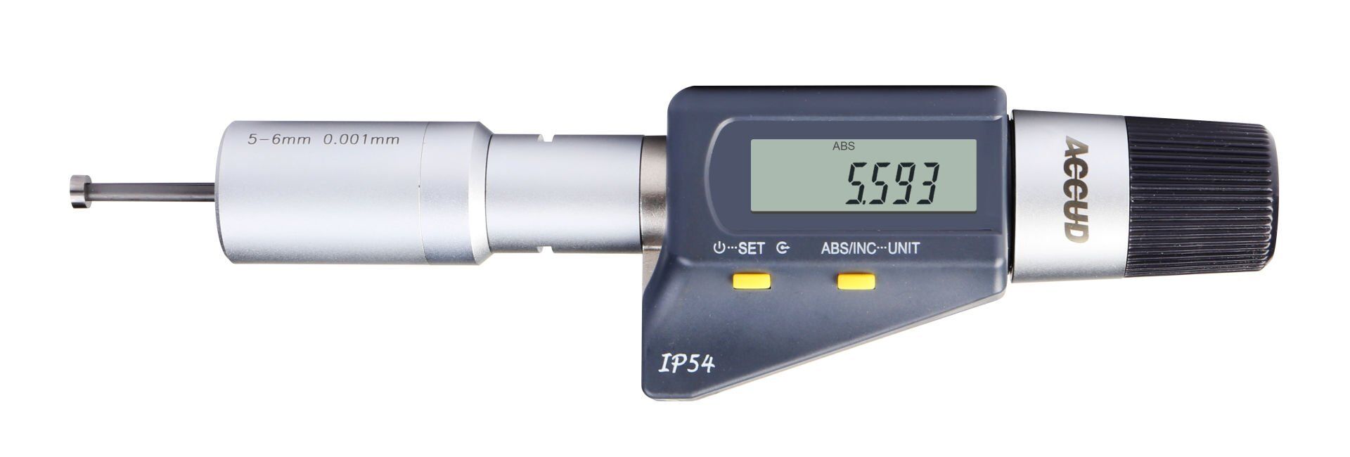 ACCUD Dijital 2 Nokta Temaslı İç Çap Mikrometresi 361 Serisi 2.5-3mm