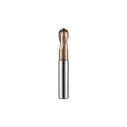 Heikenei R4x16x8x100x2T Küre Karbür Freze TISIN Kaplamalı