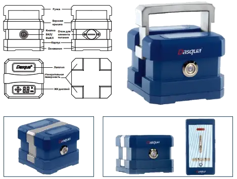 Dasqua Portatif Ekranlı Hassas Terazi Tezgah Kurulmaları v.b İçin 8300-0025