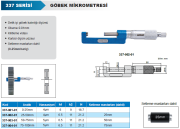 ACCUD Göbek Mikrometresi 337 Serisi 75-100 mm