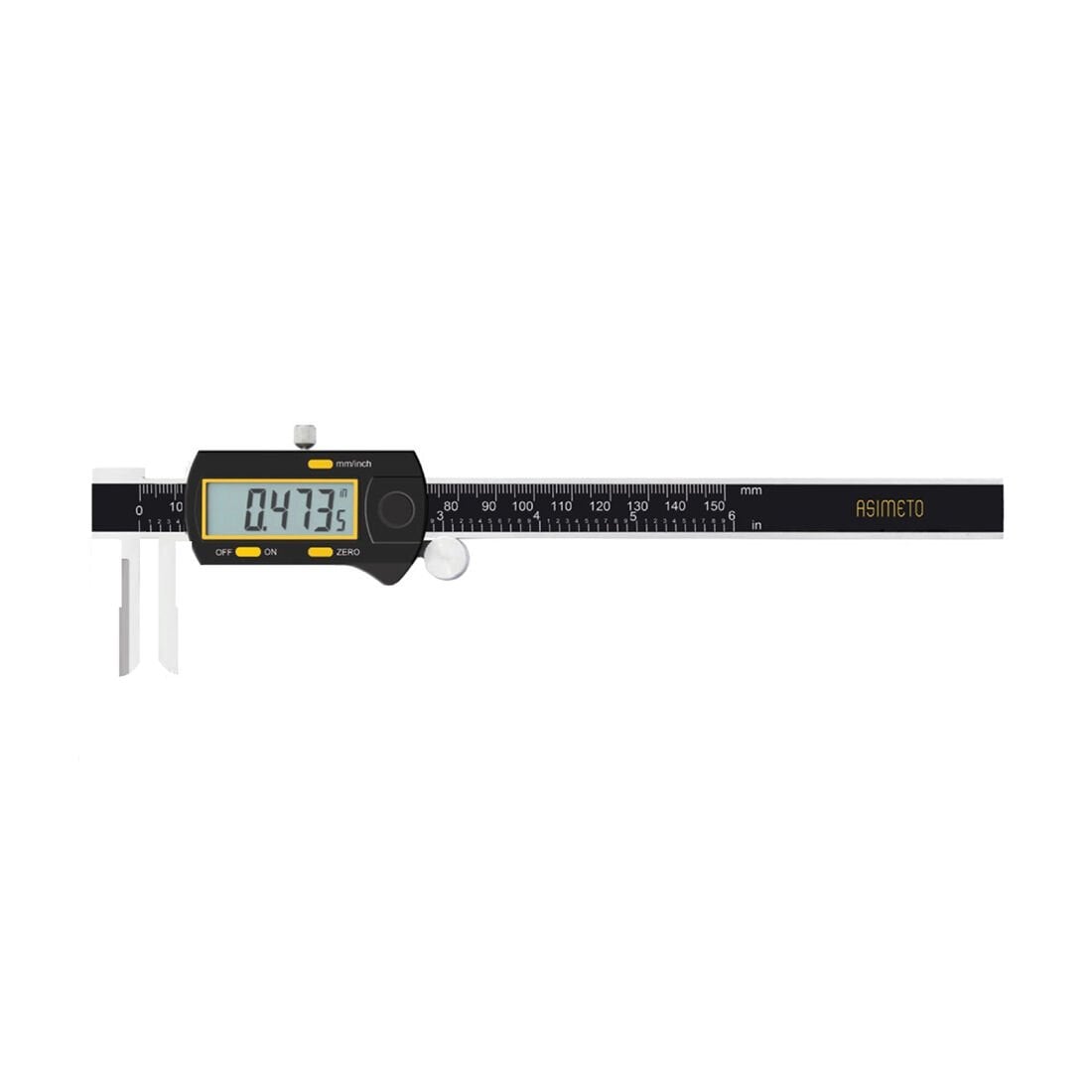 Asimeto Bıçak Ağızlı Dijital Kumpas 15-150mmx0.01