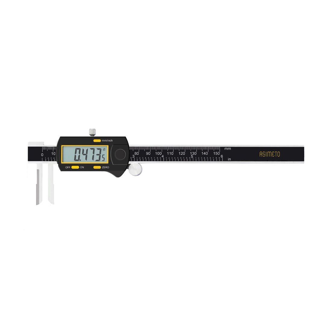 Asimeto Bıçak Ağızlı Dijital Kumpas 17-200mmx0.01