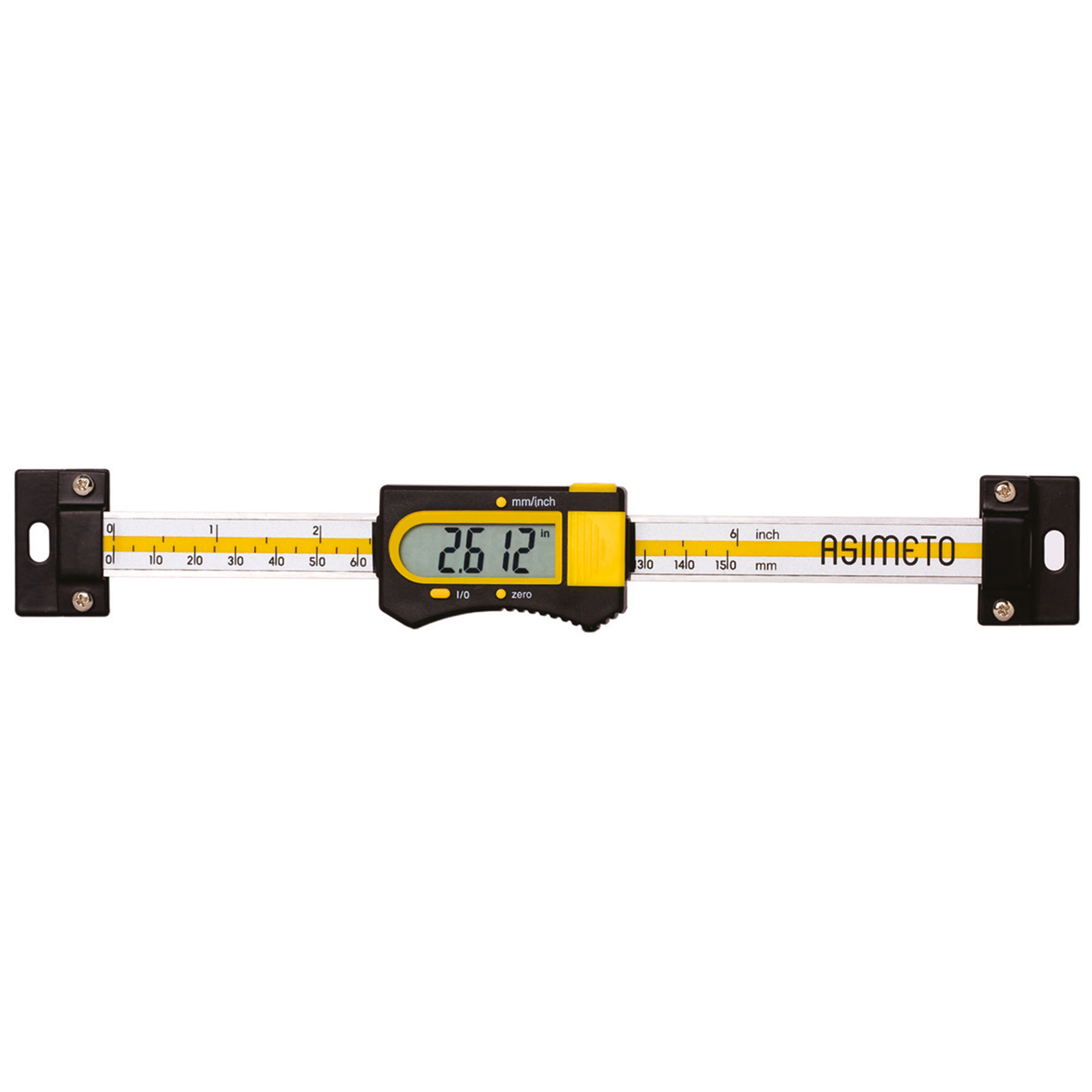 Asimeto Dijital Doğrusal Cetvel 0-200 mm Yatay AS-326085