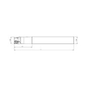 Heikenei EM90 D08 W08 L100 Z01 xPET 0602 Silindir Saplı Takma Uçlu Freze PLBT