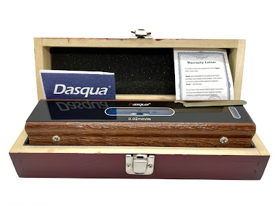 Dasqua 200mm Ahşap Gövde Hassas Su Terazisi 0.02mm 8301-1010B