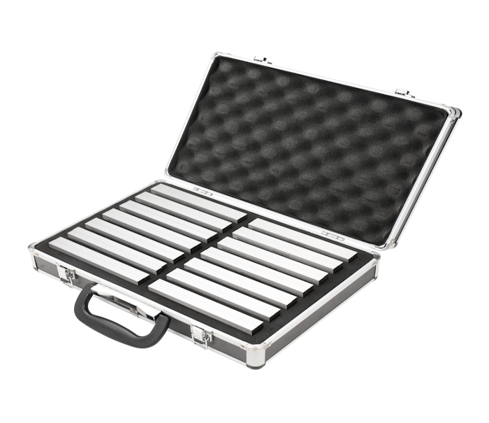 Dasqua 14 Parça Premium Taşlanmış Paralel Set 10x150mm 8203-0010