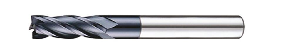 12mm R0.5 45HRC Uzun Karbür Köşe Radus Freze BOY:100mm Eric
